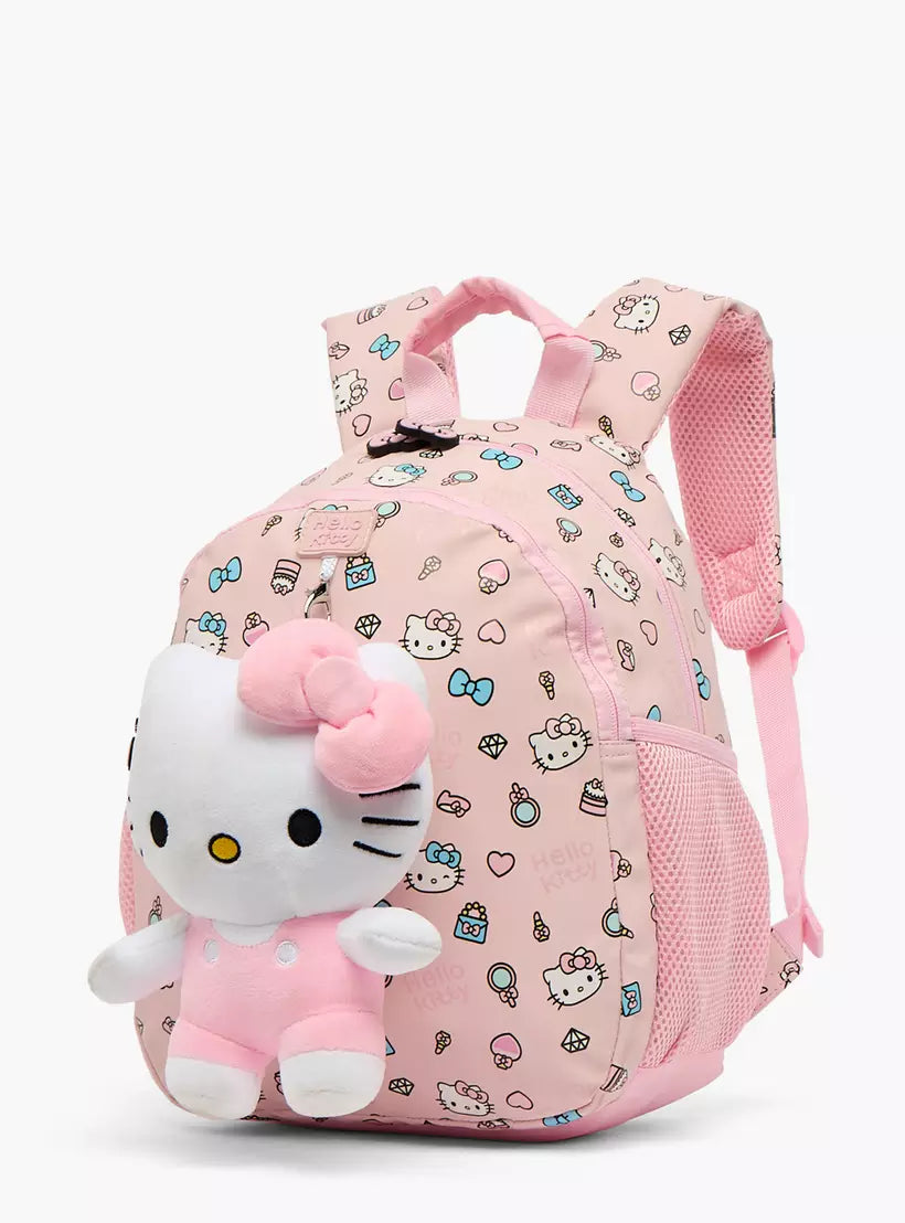 Sanrio Hello Kitty Print Backpack  14 inches