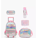 Printed 5-Piece School Bag Set 16 inches