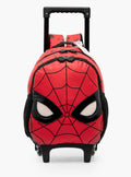 Spiderman Print Light Up Trolley Bag 14 inches