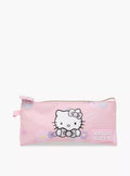 Hello Kitty Printed Pencil Pouch with Zip Closure