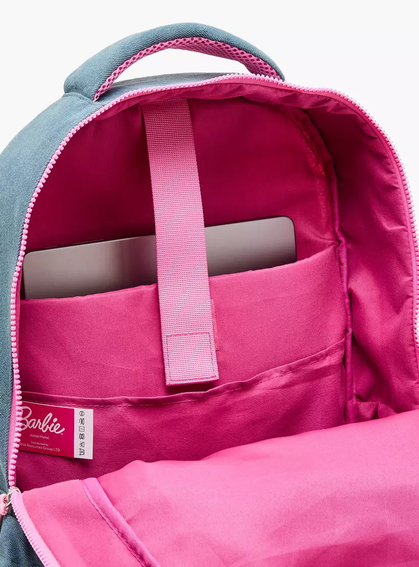 Barbie Print Backpack 17 inches