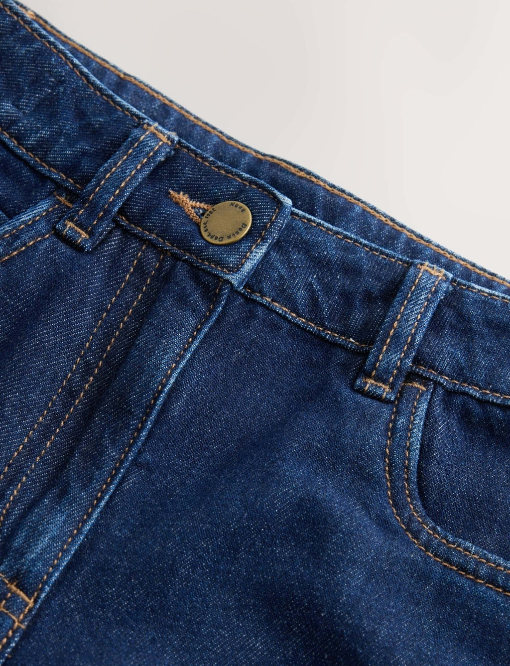 Rinse Wash Wide Leg Jeans