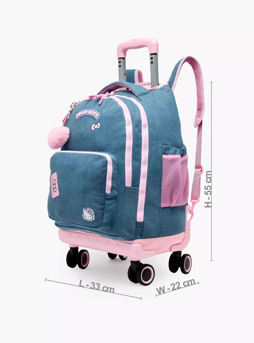 Sanrio Hello Kitty Print Trolley Bag 18 inches