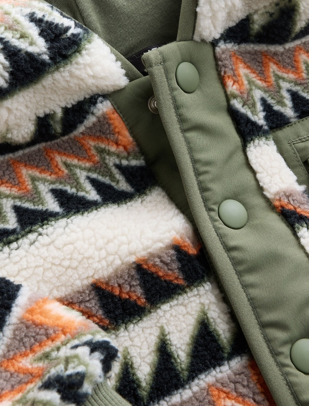 Khaki/Cream Aztech All Over Print
Fleece
