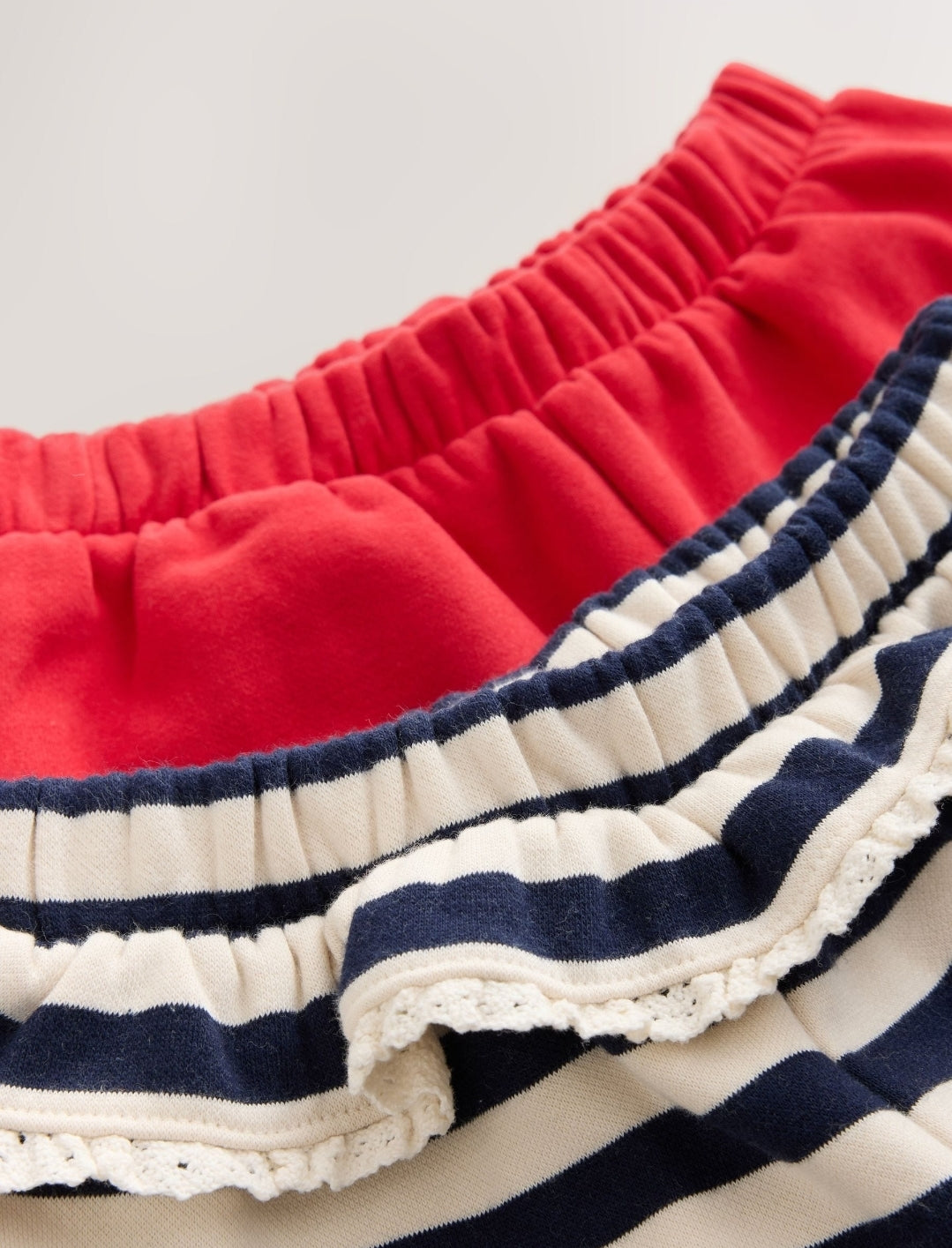 Red Sweatshirt and Barrel
Trousers Set 2 Pack