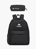 Kappa Logo Print School Backpack and Pencil Pouch set