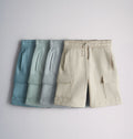 The Set 4 Pack Jersey Sweat
Pocket Shorts Blue/Green