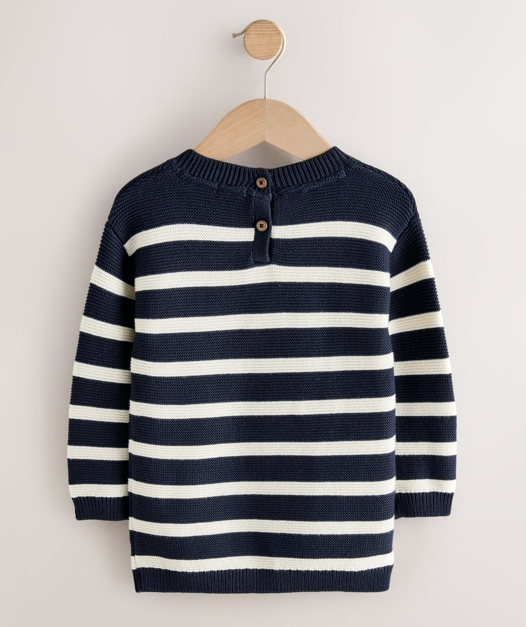 Navy Stripe Character Jumper
Dress