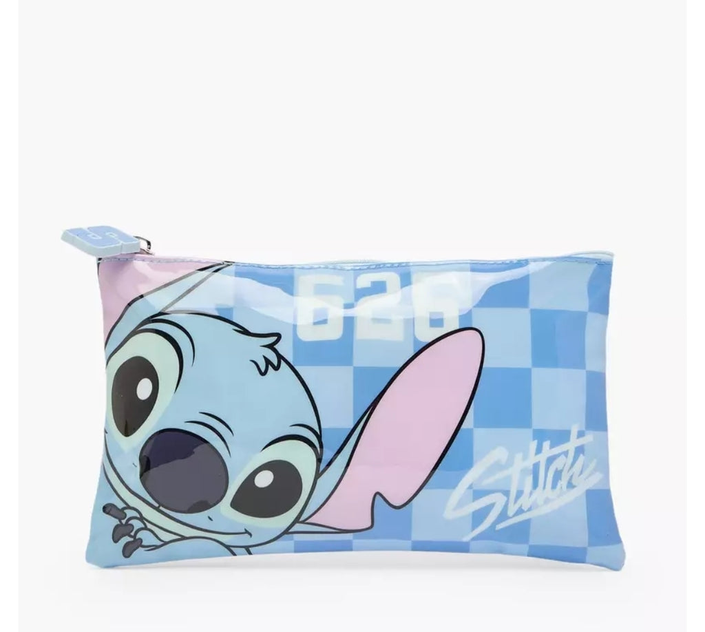 Disney Stitch Print 3-Piece School Trolley Bag Set 16 inches