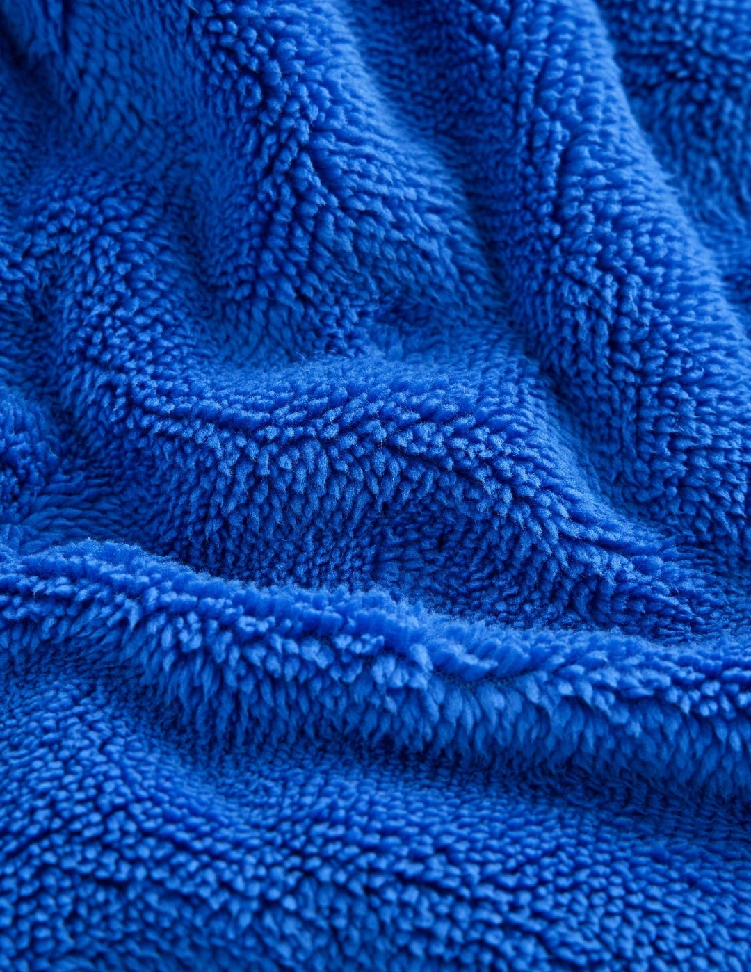 Cobalt Blue Fleece Robe