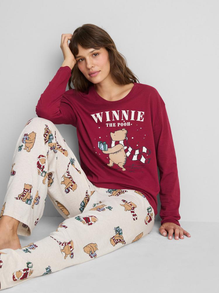 Primark Women’s Disney’s Winnie the Pooh Family Christmas Pyjamas