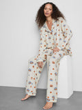 Primark Printed Boyfriend Pyjamas