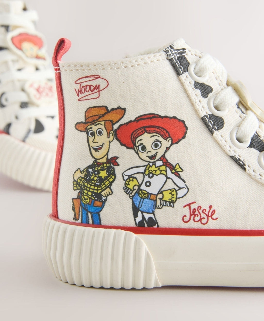 Cream Toy Story High Top Trainers