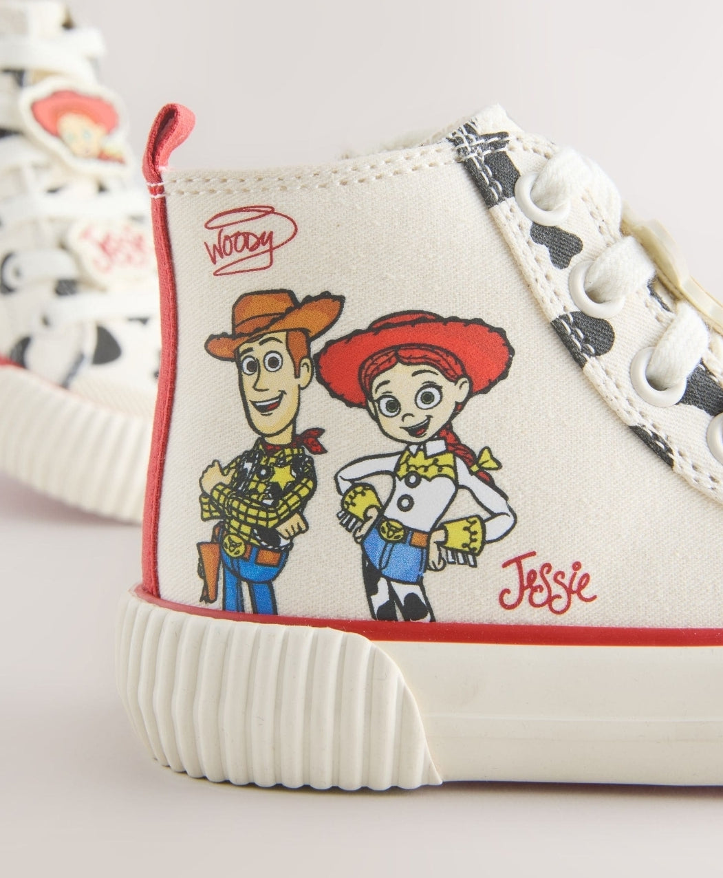 Cream Toy Story High Top Trainers