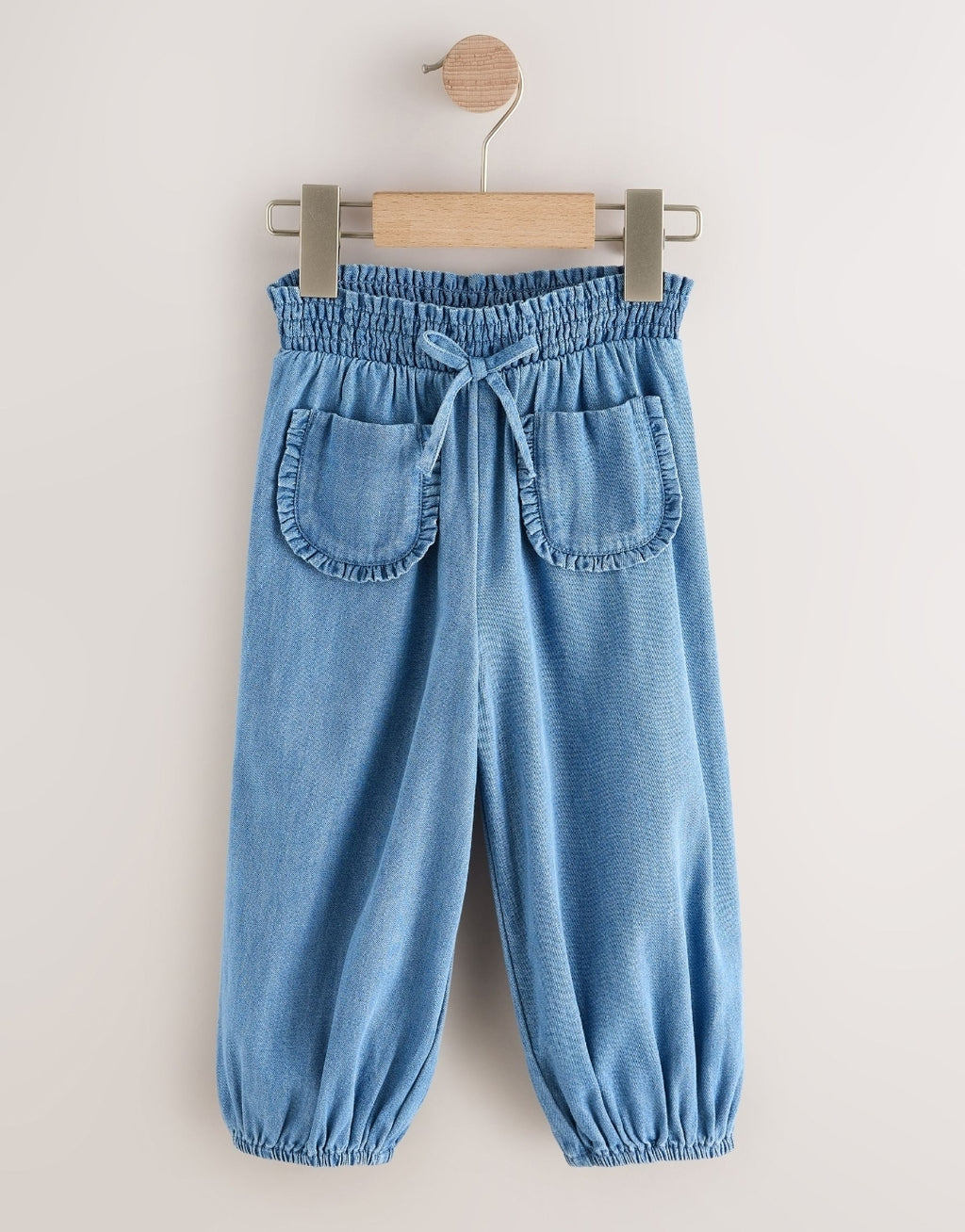 Mid Blue Denim Cuffed Pullon
Trousers