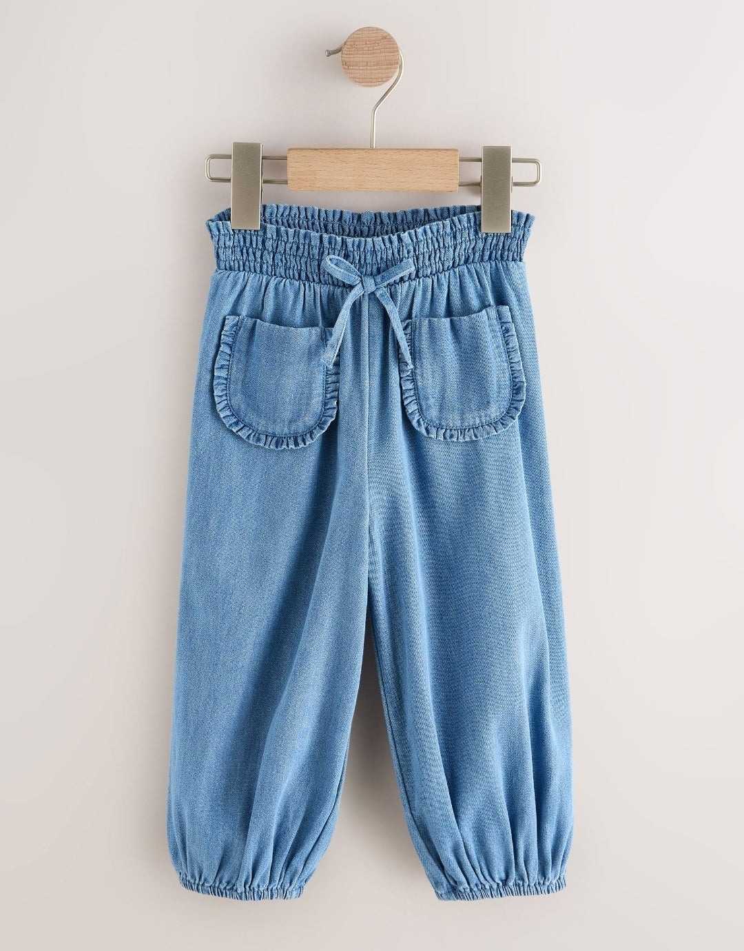 Mid Blue Denim Cuffed Pullon
Trousers
