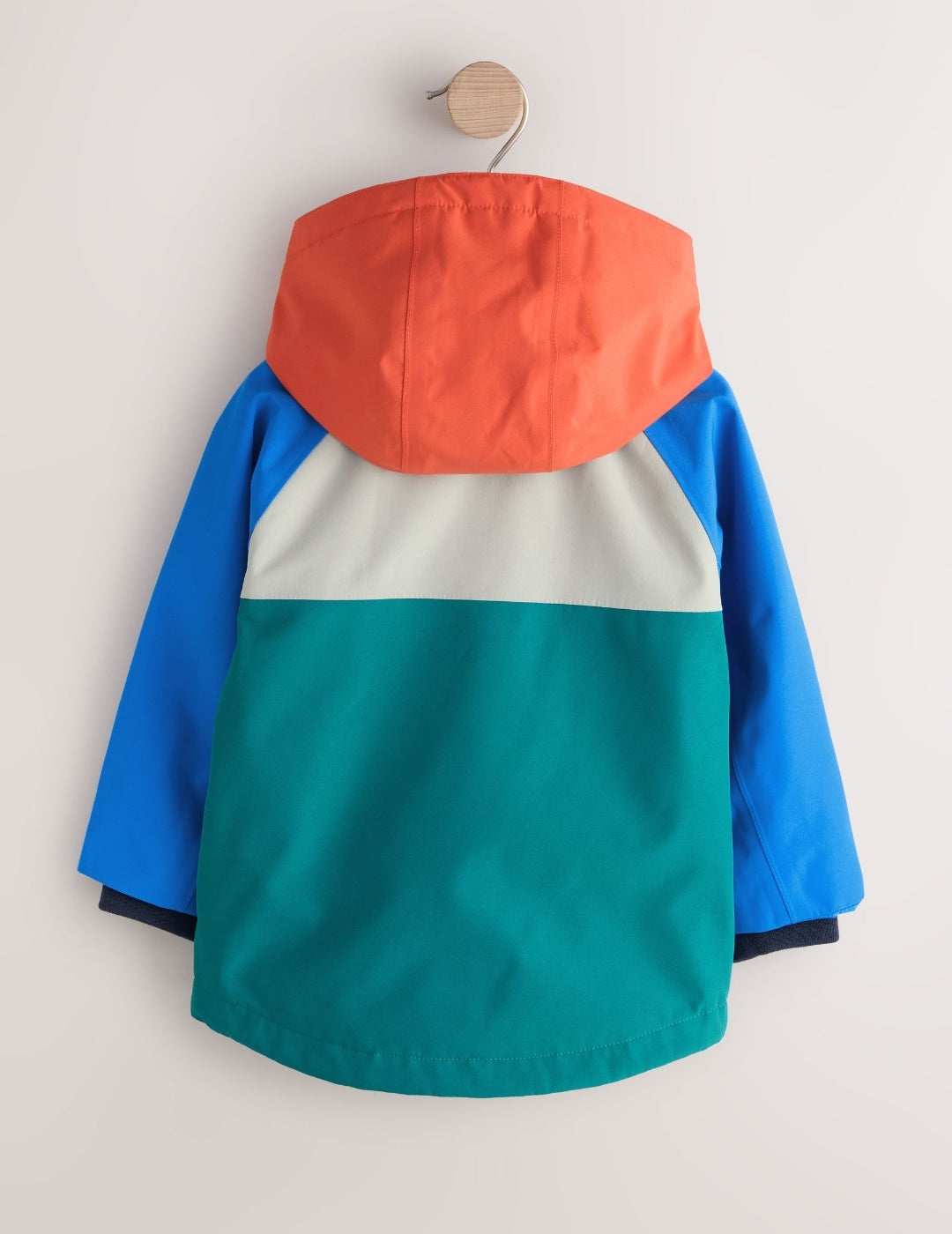 Colourblock Waterproof Fleece Lined Anorak