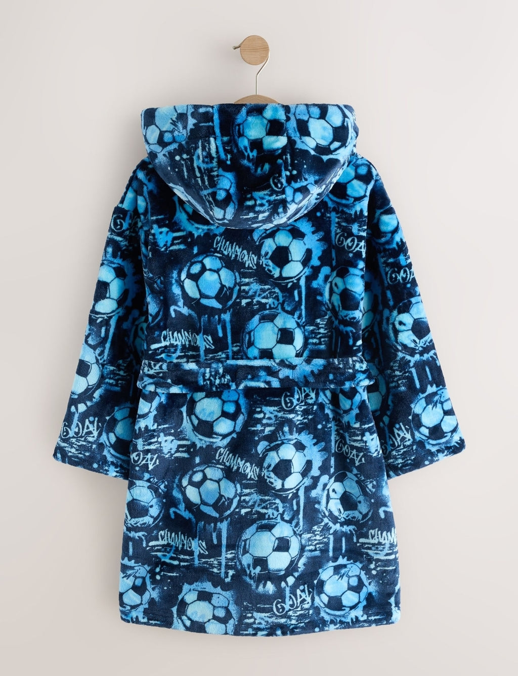 Blue Football Robe