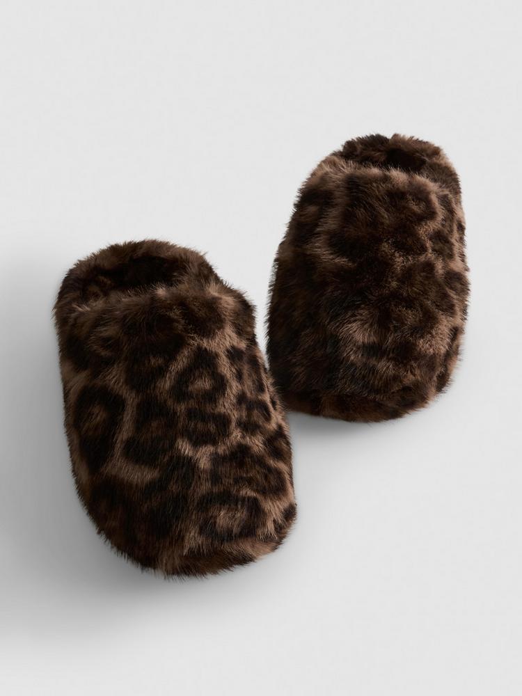 Primark Faux Fur Mule Slippers
