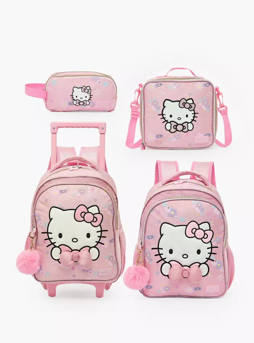 Sanrio Hello Kitty Print Pencil Pouch with 2 Compartments