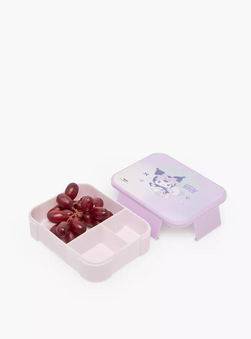 Sanrio Kuromi Print 3-Piece School Trolley Bag Set 14 inches