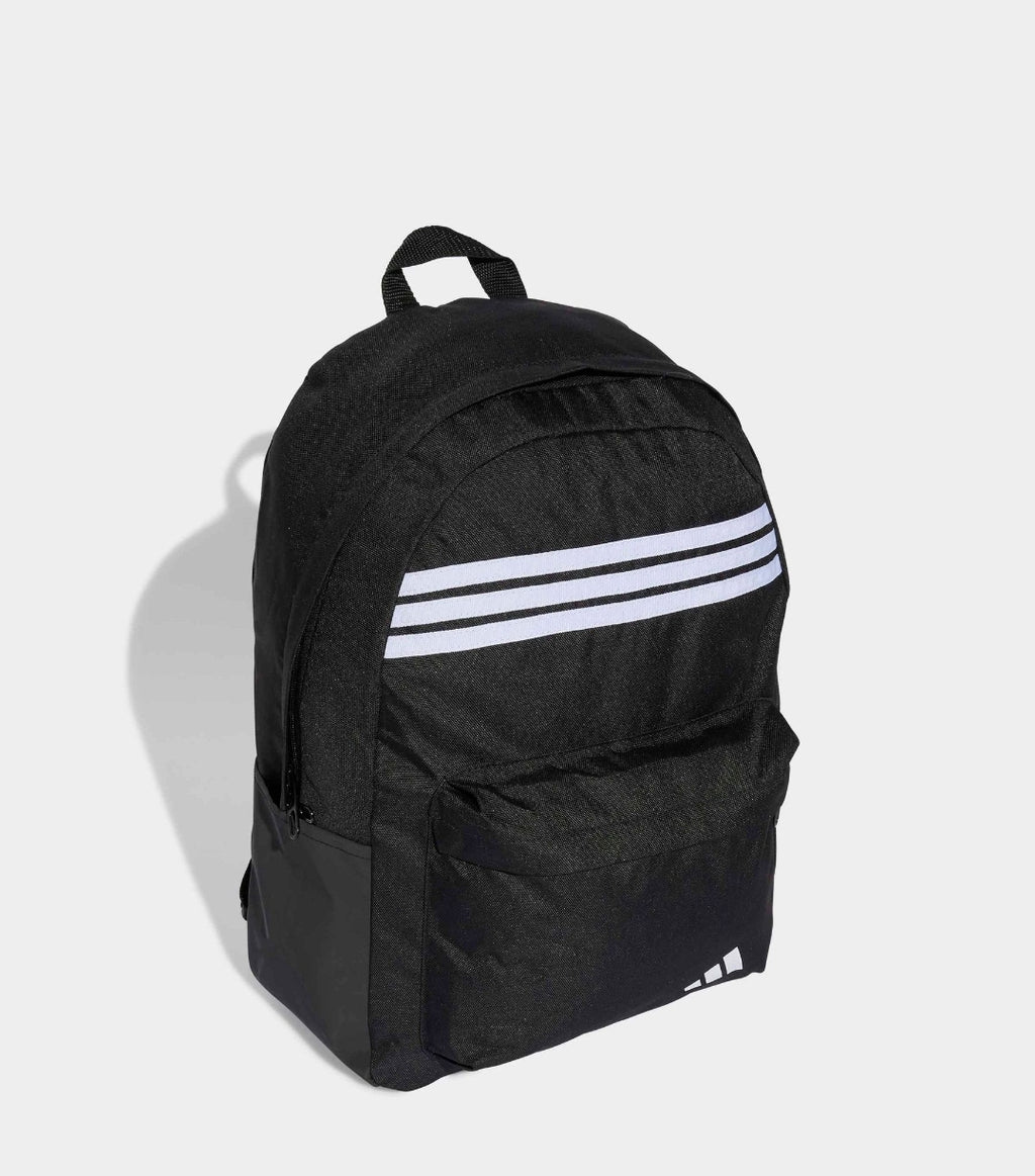 adidas Black 3 Stripe Pencil case & Backpack