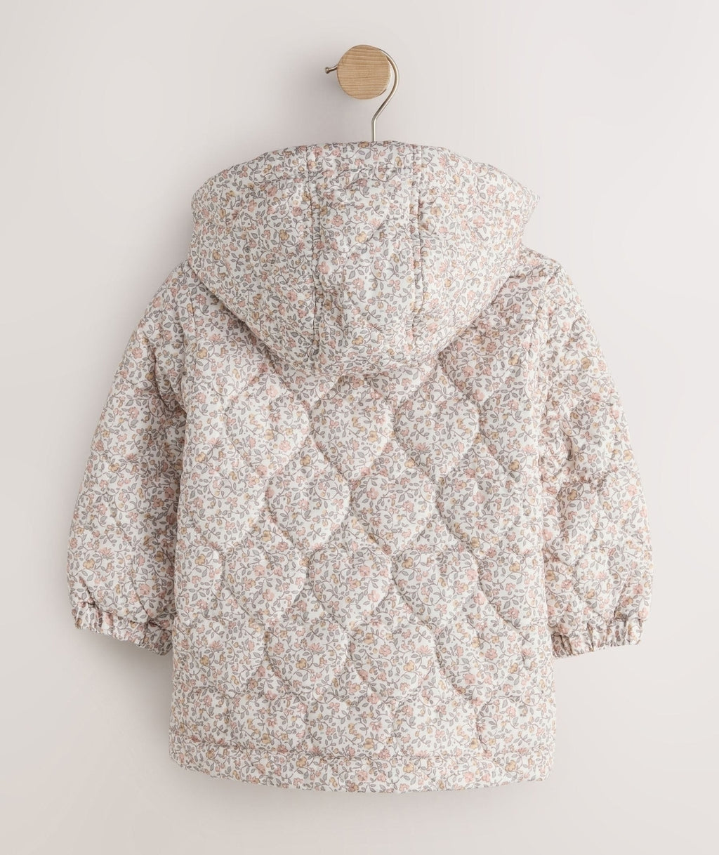 Ditsy Floral Shower Resistant Padded Coat