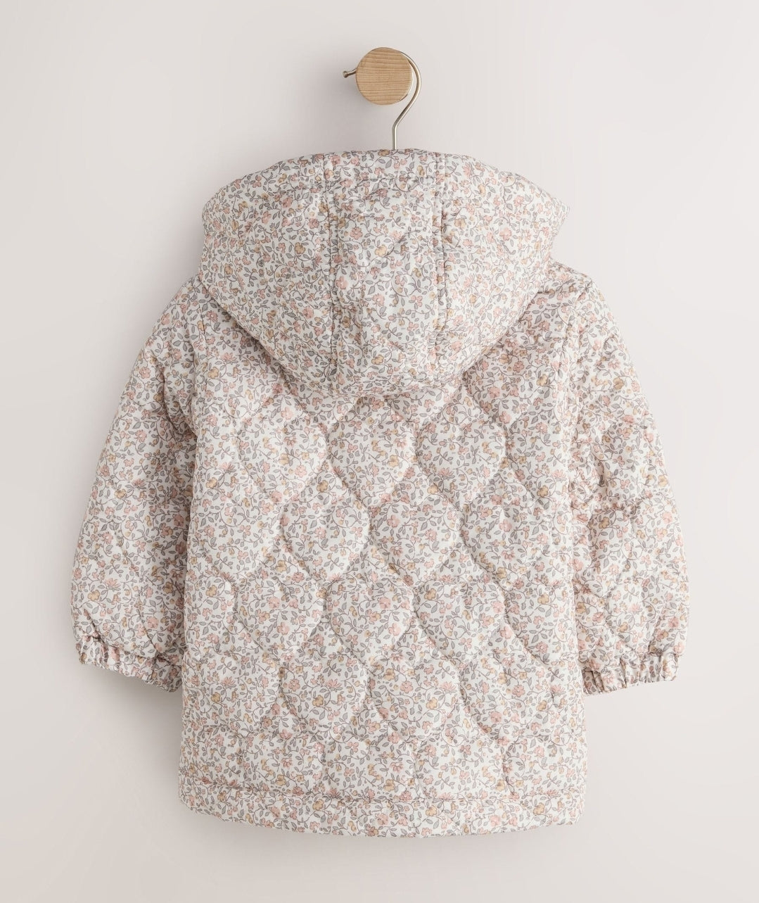 Ditsy Floral Shower Resistant Padded Coat