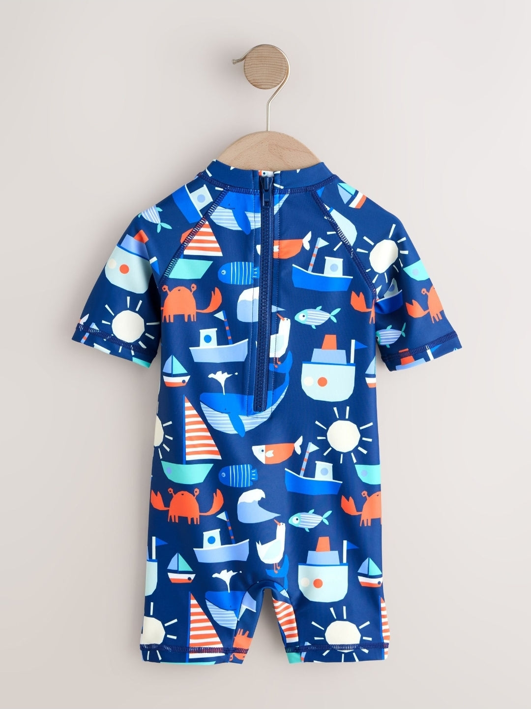 Navy Nautical Sunsafe All-In-One
Swimsuit