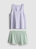 Cotton Vest And Short Pyjamas
