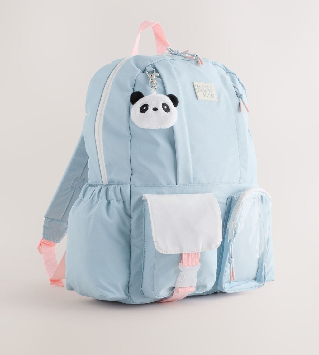Blue Panda Panda Character Backpack