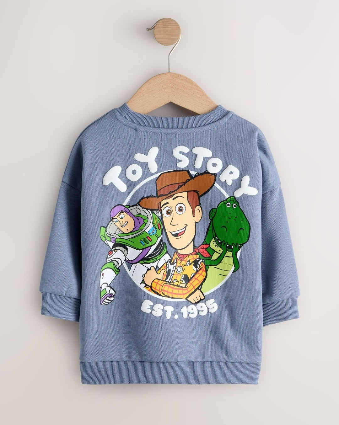 Blue Toy Story Printed Sweatshirt