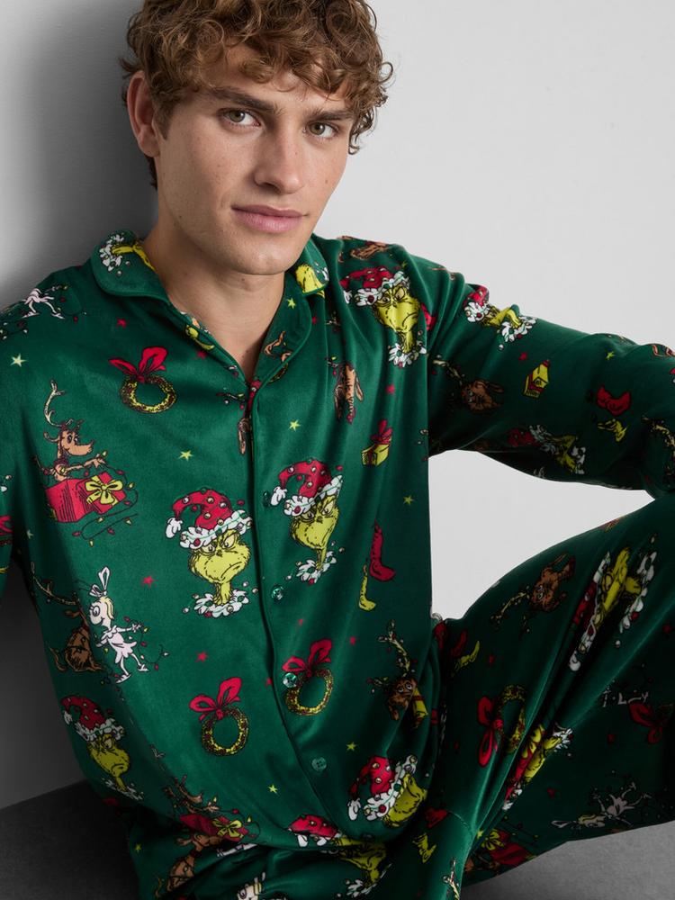 Primark Men’s The Grinch Family Christmas Pyjamas
