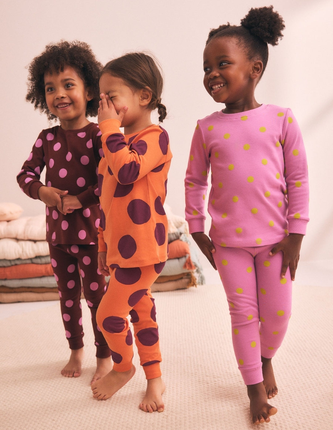 Purple and Orange Spot Snuggle
Pyjamas 3 Pack