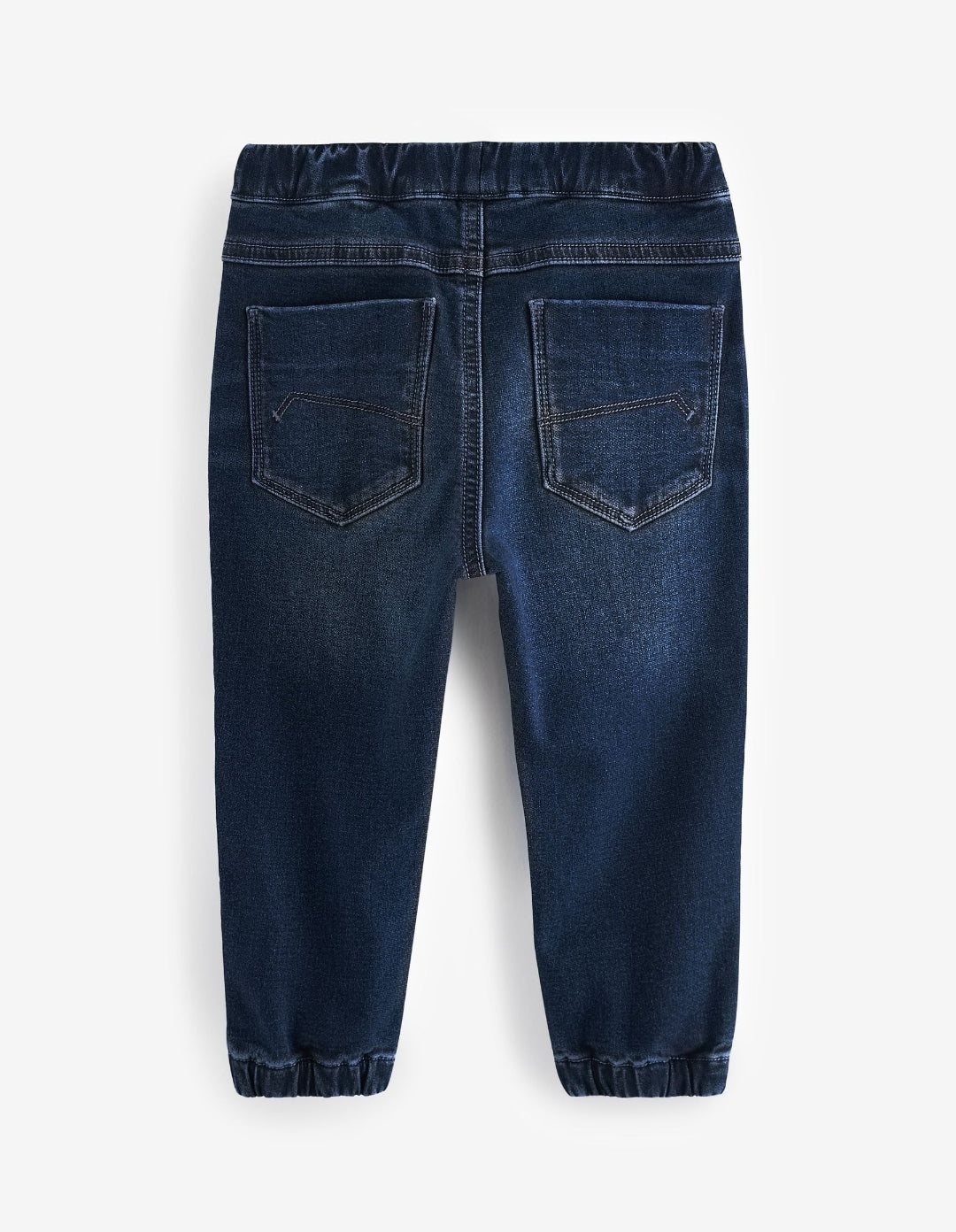 Dark Blue Regular Fit Joggers Jeans With Comfort Stretch