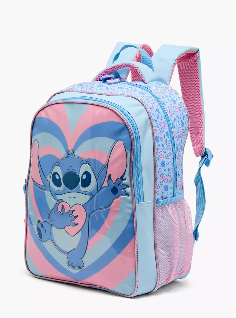 Disney Stitch 5-Piece School Backpack Set 16 inches