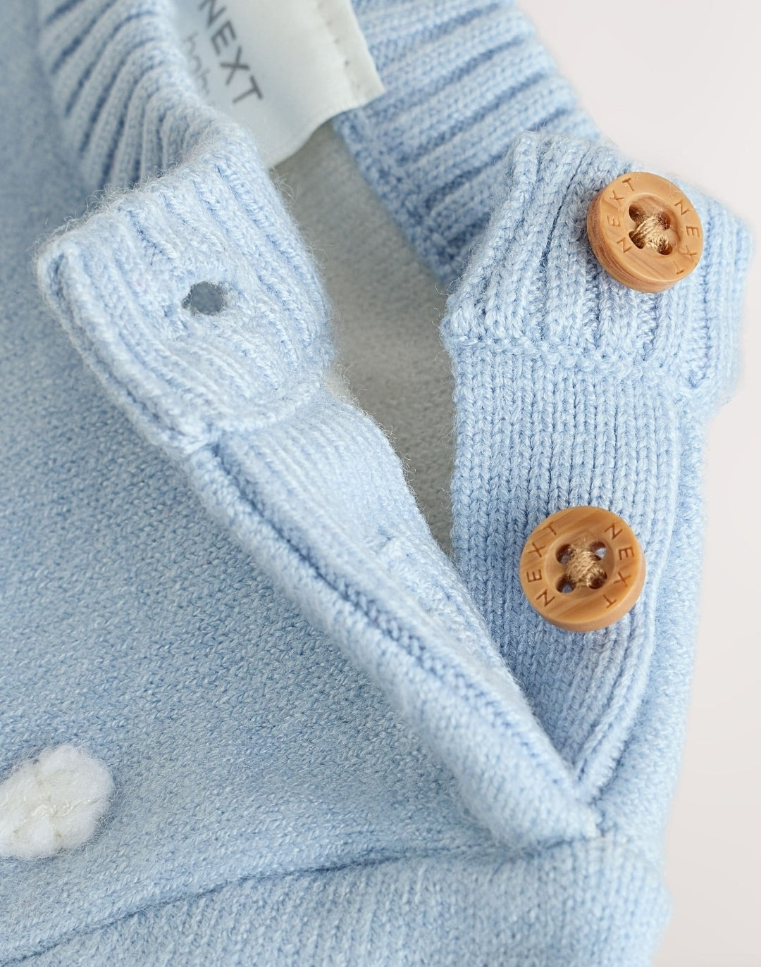 Ecru Bunny Character Knitted Scene Jumper and Leggings Baby