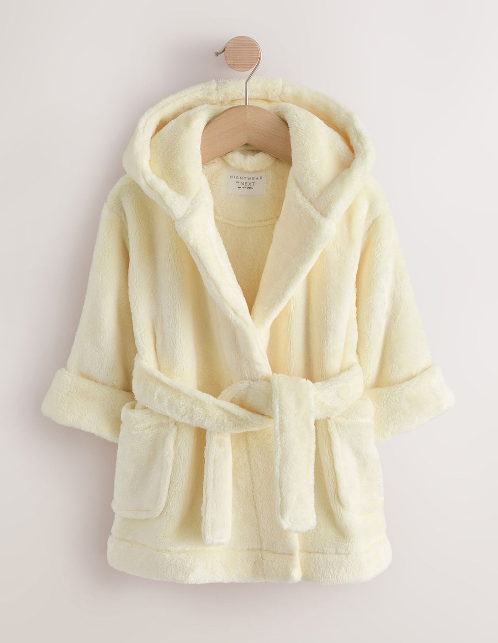 Yellow Soft Touch Fleece Dressing Gown
