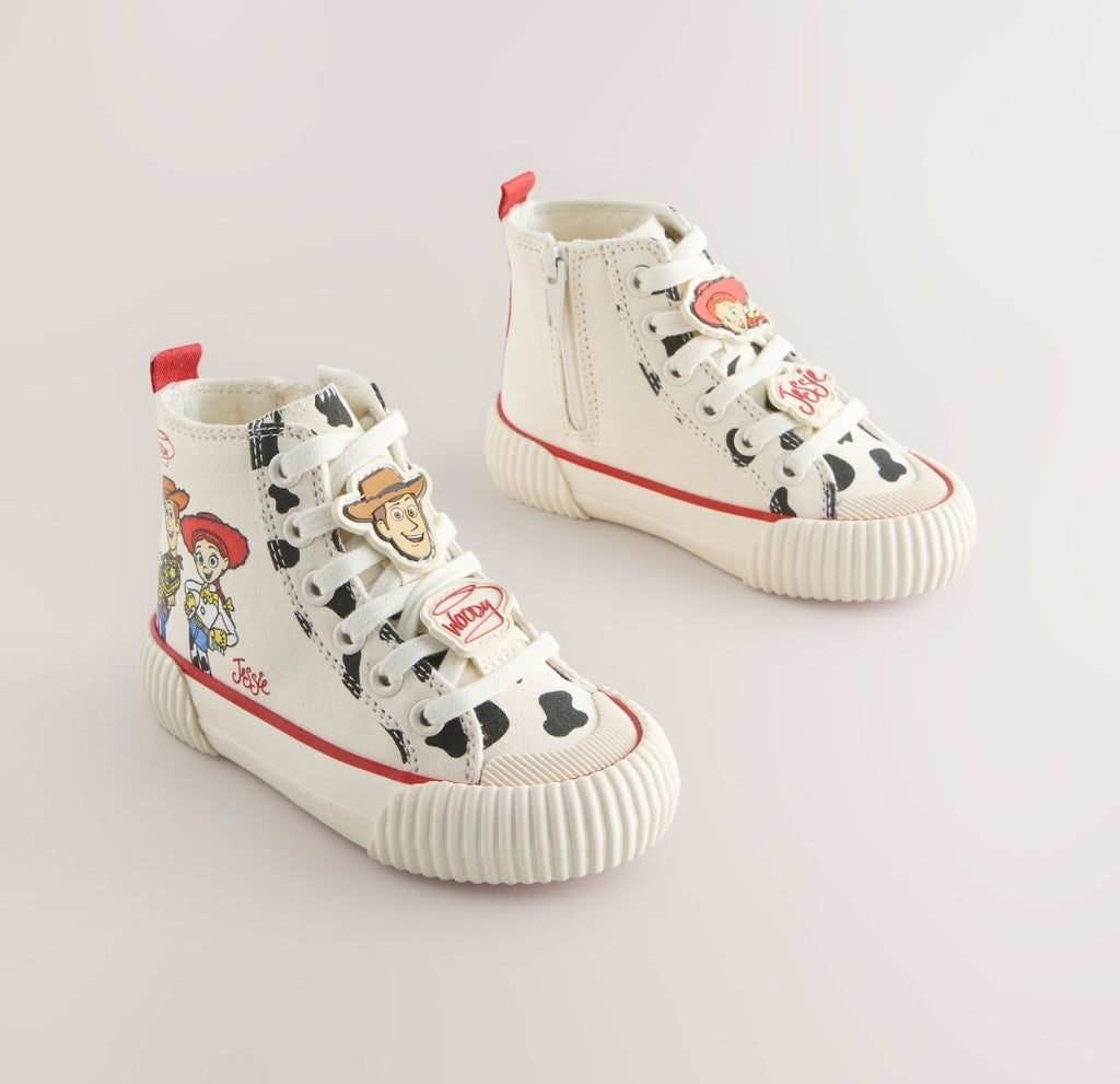 Cream Toy Story High Top Trainers