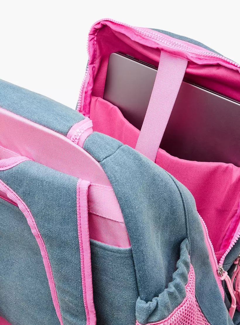 Barbie Print Trolley Bag -18 inches