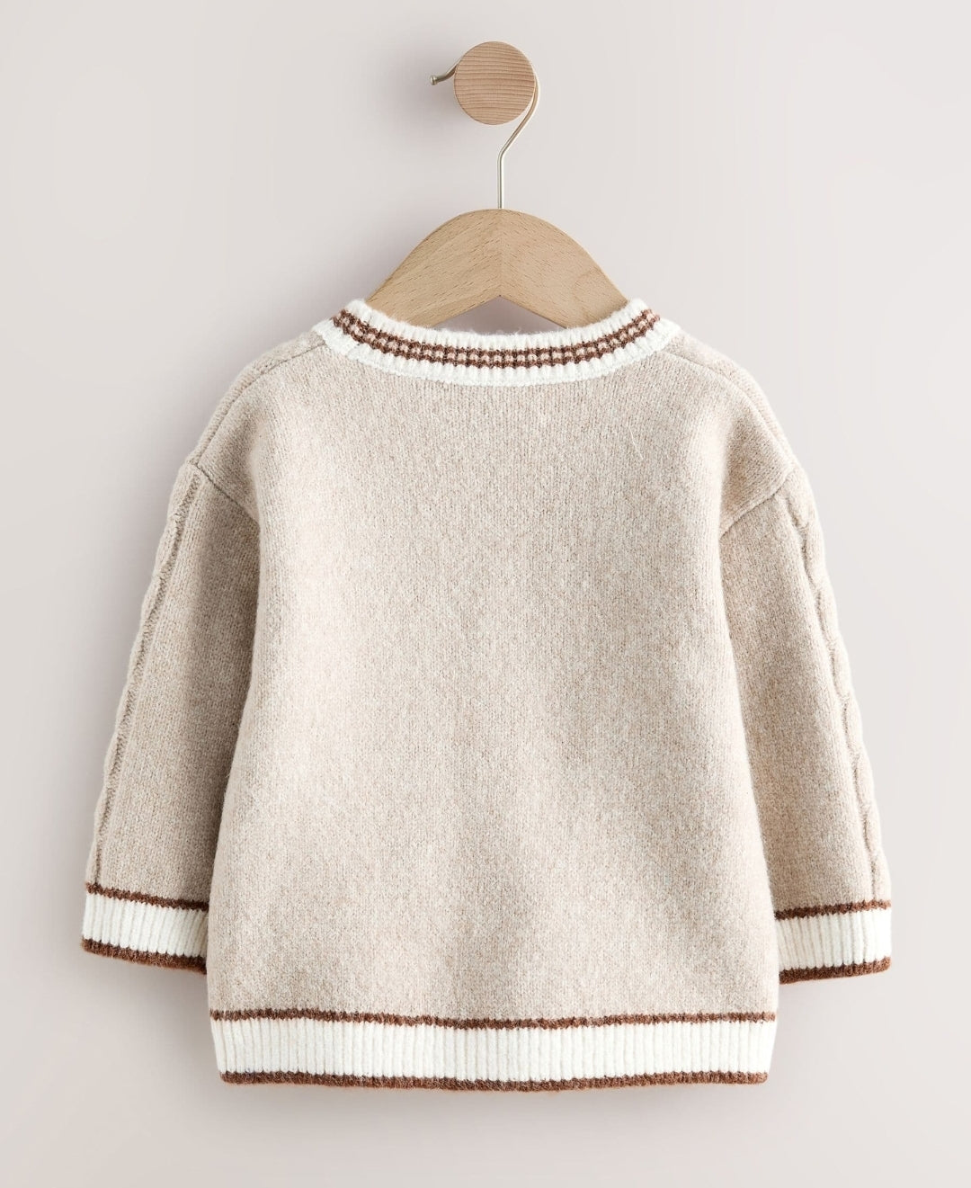 Neutral Bear Character Cardigan