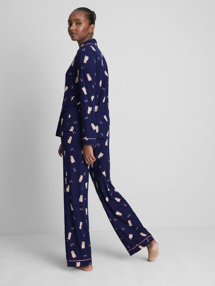 Primark Printed Button-Through Boyfriend Pyjamas