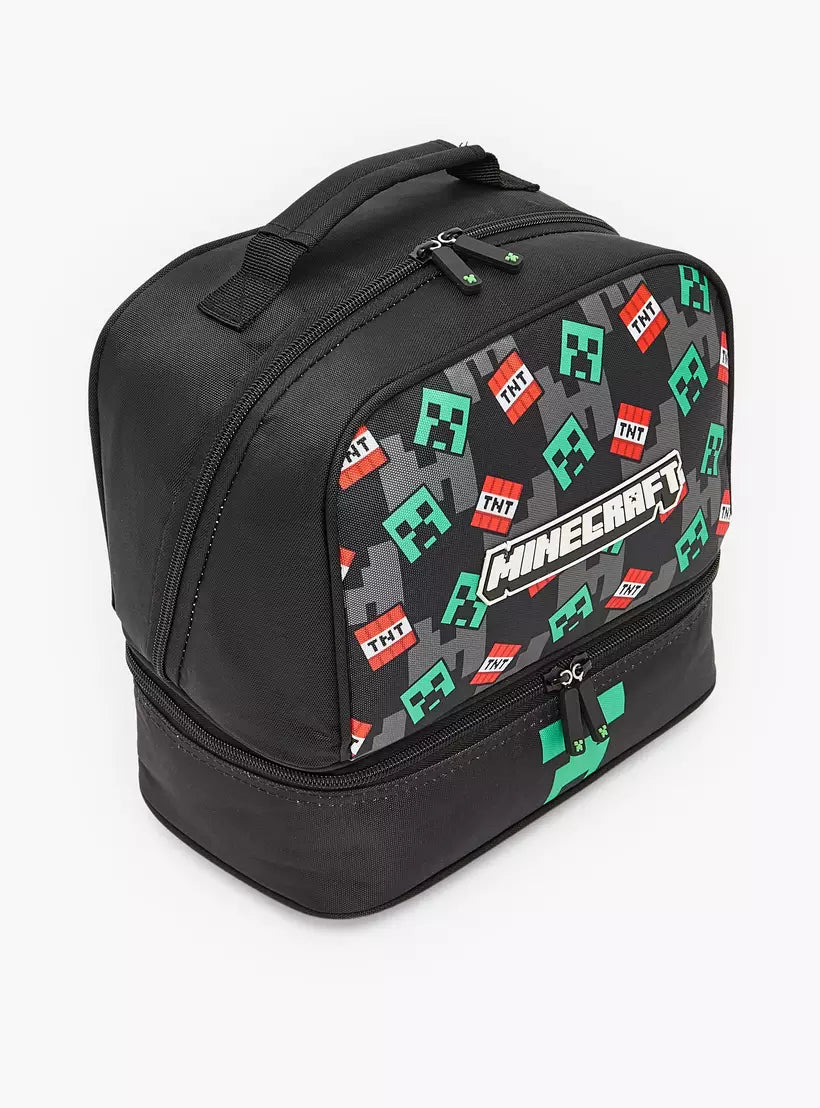 Minecraft Print Lunch Bag