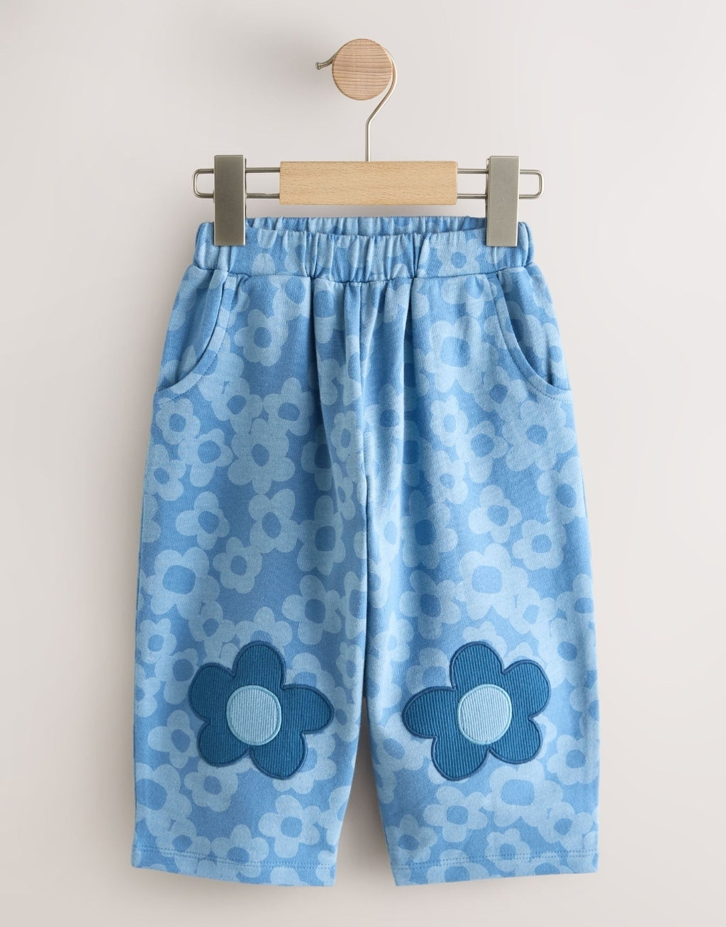 Blue Flower Embellished Barrel
Trousers