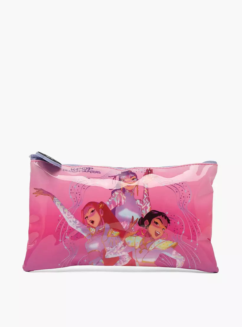 Netflix KPop Demon Hunters 5-Piece School Trolley Bag 16 inch