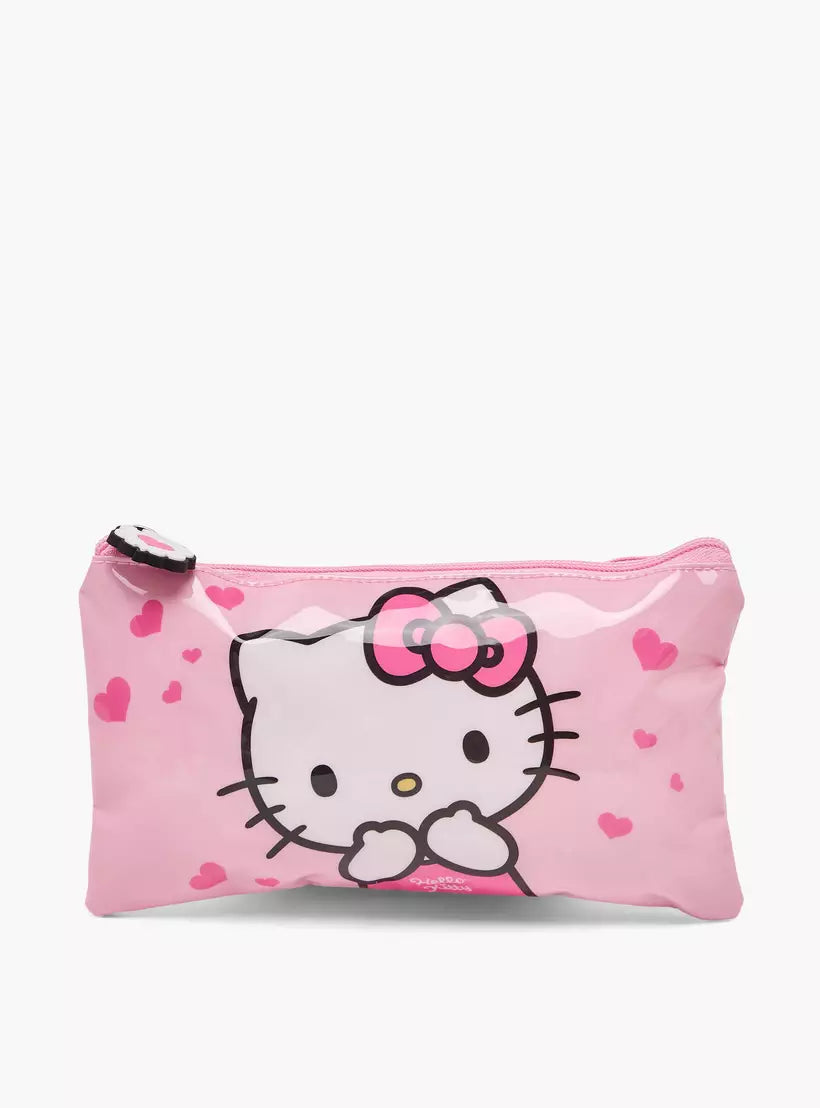 Sanrio Hello Kitty Print 5-Piece School Backpack Set 16 inches
