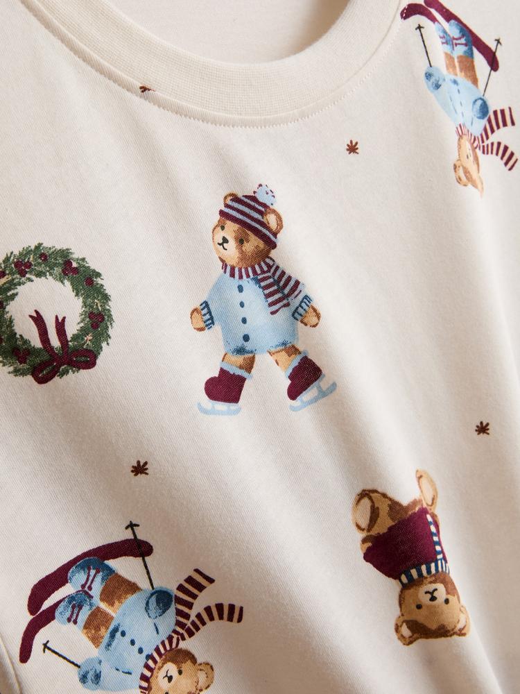 Primark Men’s Pure Cotton Teddy Bear Family Christmas Pyjamas