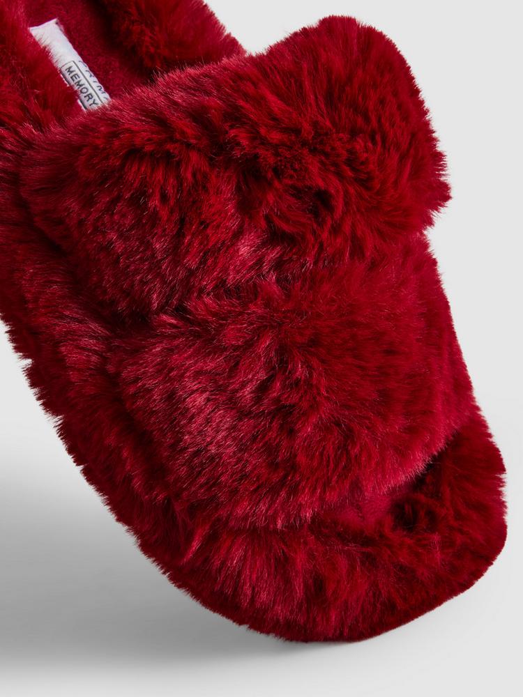 PrimarkDouble Strap Fluffy Slippers