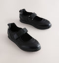 Black Mary Jane Sporty Trainers
