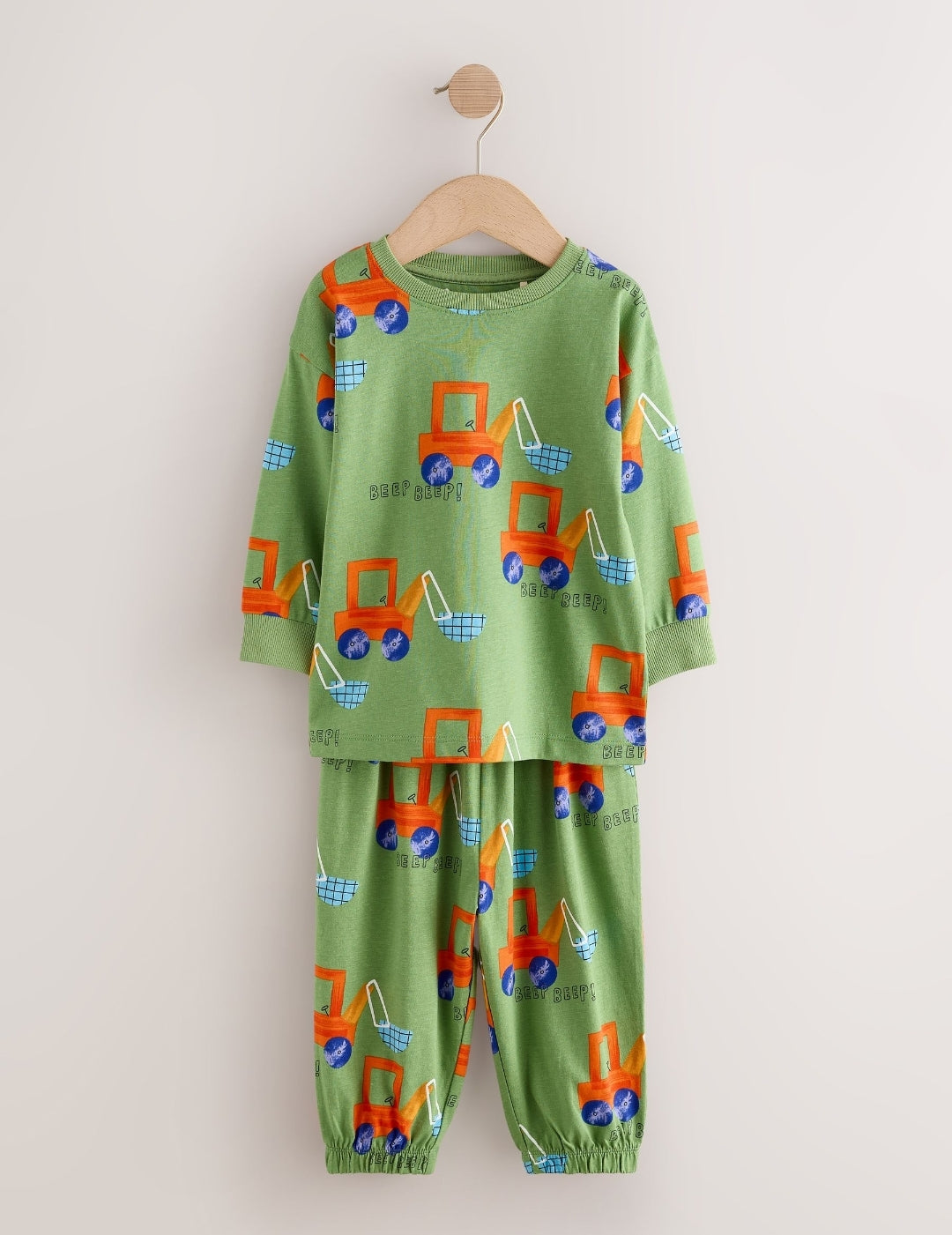 Bright Digger Oversized Pyjamas 3 Pack